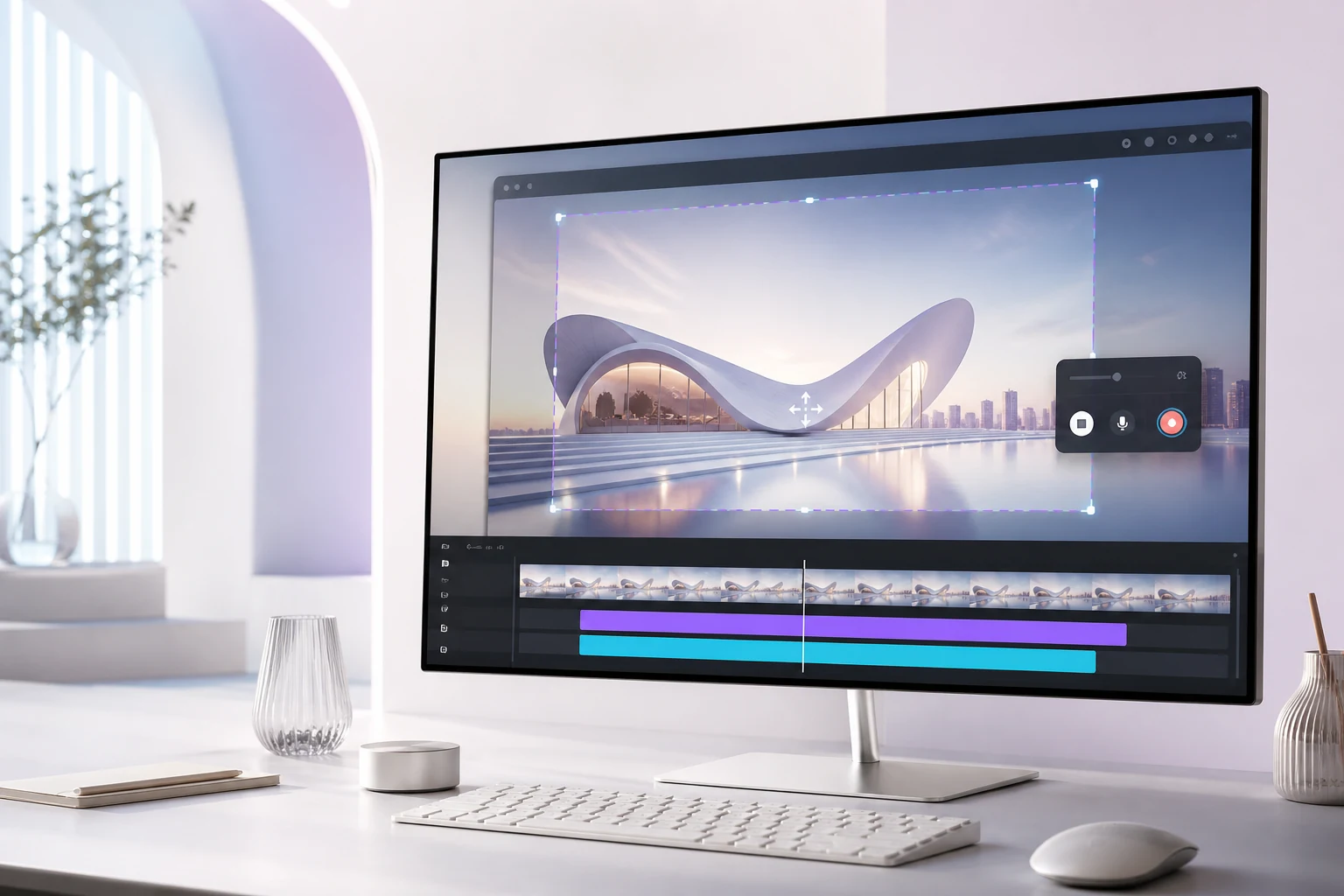PiP Studio Windows 整块显示器录制工作流